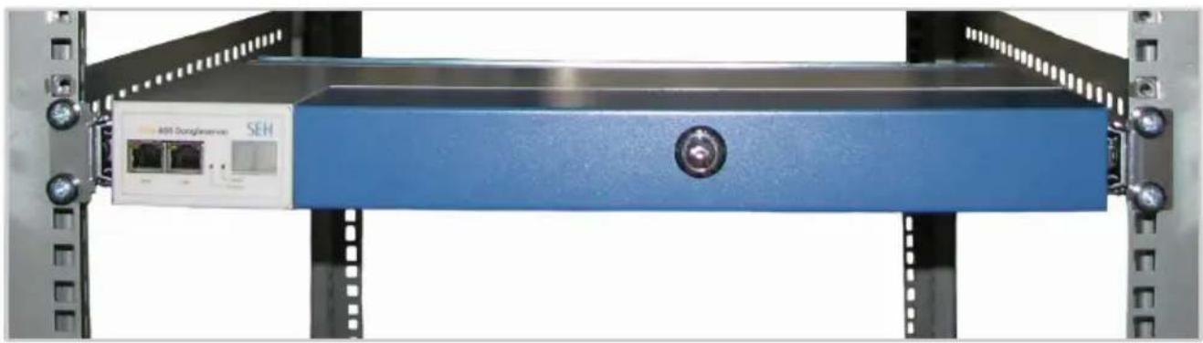 SEH RMK3 - myUTN-800 in den Server-schrank einbauen - 3