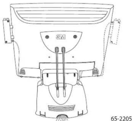 3M MicroTouch M170 - Optional Card Reader Bracket - 1