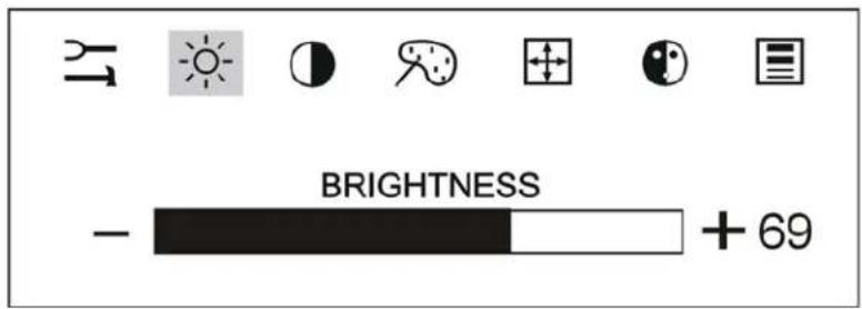 BRIGHTNESS - + 69