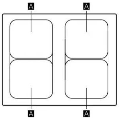 CONSTRUCTA CA427255 - Verteilung der Kochzonen - 1
