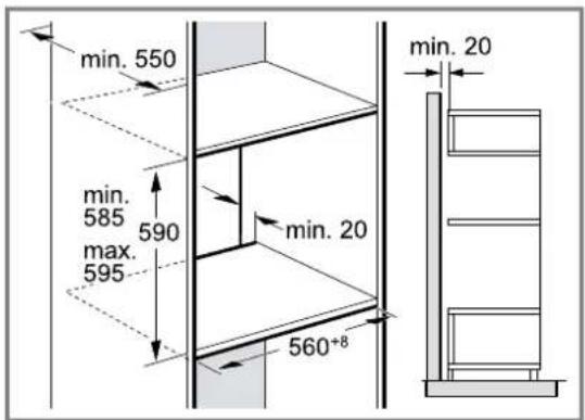 CONSTRUCTA CF4A93062 - Einbau in einen Hochschrank - 1