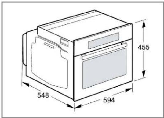 CONSTRUCTA CC3M61052 - Gerätemaße - 1