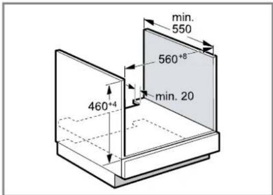 CONSTRUCTA CC3M61052 - Einbau unter einer Arbeitsplatte - 1