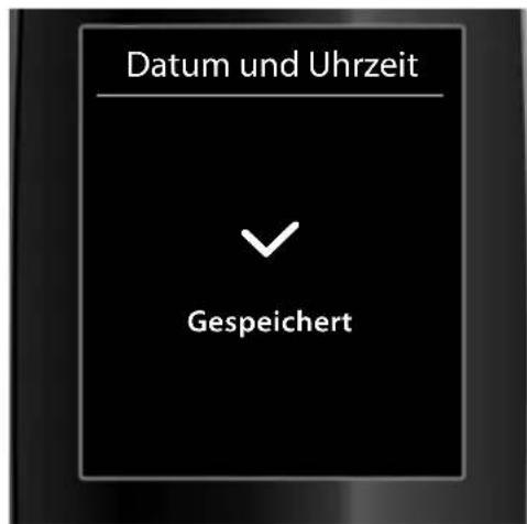 SIEMENS C610H - Datum und Uhrzeit einstellen - 7