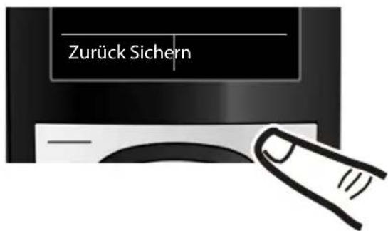 SIEMENS C610H - Datum und Uhrzeit einstellen - 6