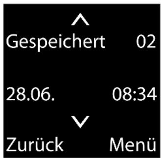SIEMENS C300A - Entwurfsliste öffnen - 1