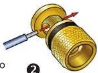 AUDIOENGINE A5 - Step 2 - Connecting the Speaker Wire - 1