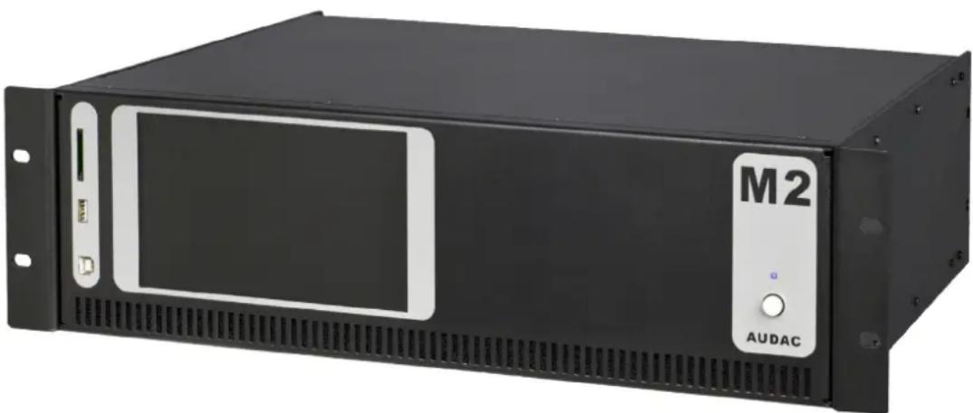 Audac M2 - Multi-Media Digital Audio Mixer - 1