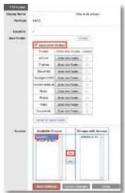 CISCO E3200 - To configure FTP and control folder access: - 2