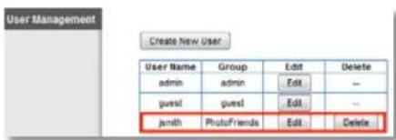 CISCO E3200 - To create a new user: - 3