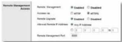 CISCO E3200 - To set up remote access: - 1