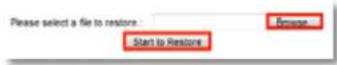 CISCO E3200 - To restore your router configuration: - 2