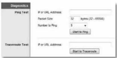 CISCO E3200 - To diagnose your Internet connection: - 1