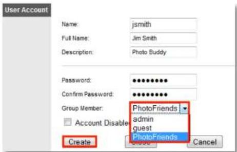CISCO E3200 - To create a new user: - 2