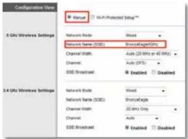 CISCO E3200 - To reconfigure your wireless network: - 1