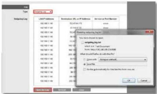 CISCO E3200 - To enable and view router logs: - 2