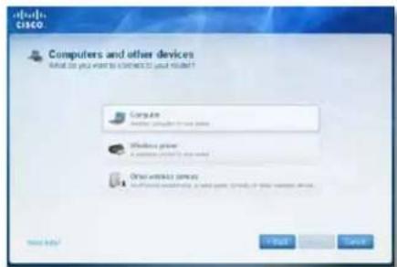 CISCO E3200 - To manually connect a computer to your network: - 1