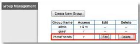 CISCO E3200 - To create a group: - 2