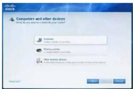 CISCO E3200 - To create an Easy Setup Key: - 1