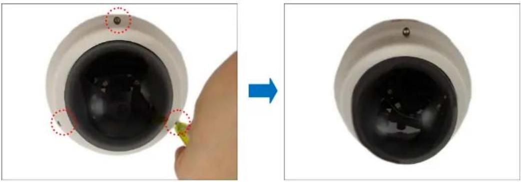 ACTi D61 - How to Replace the Dome Cover - 8