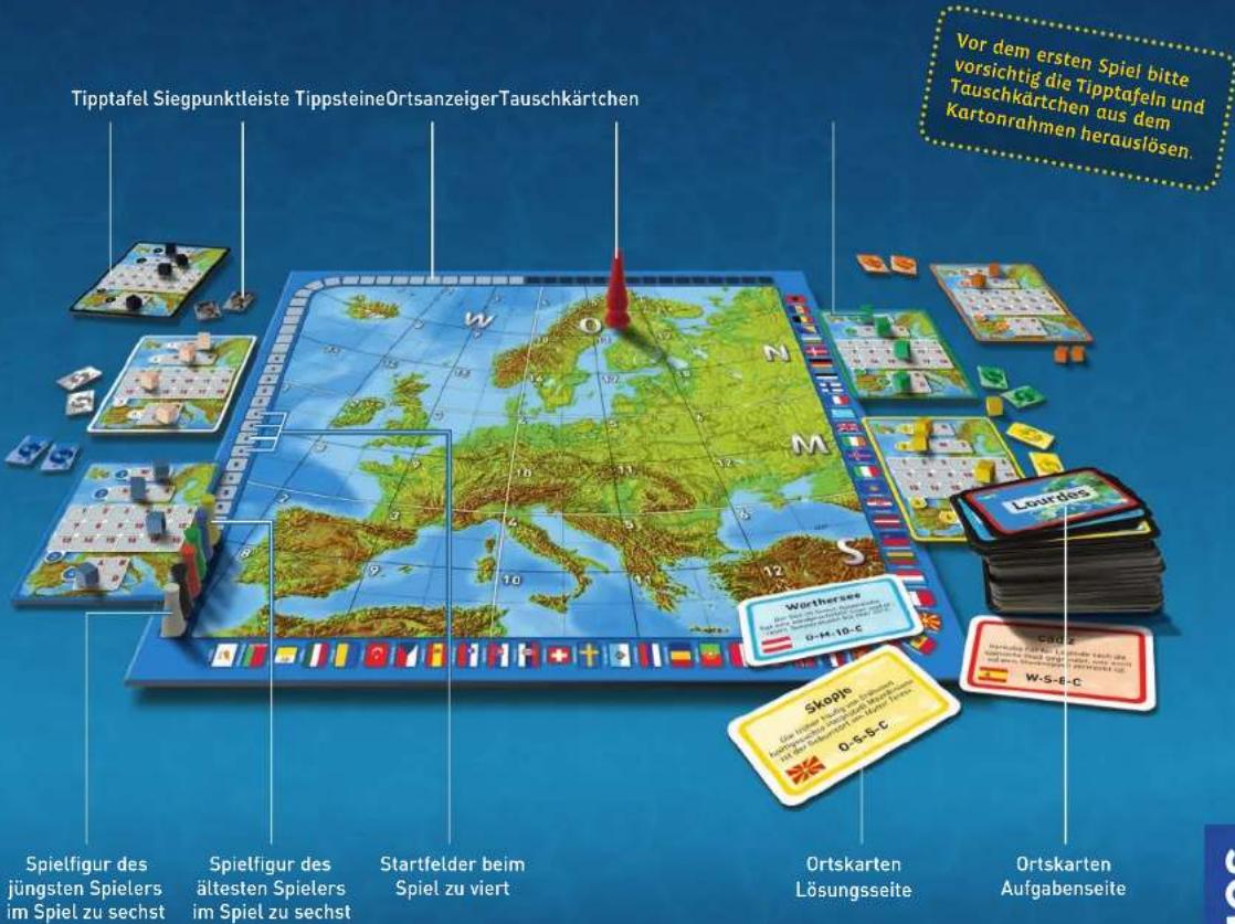 Kosmos Europa - Spielmaterial - 1