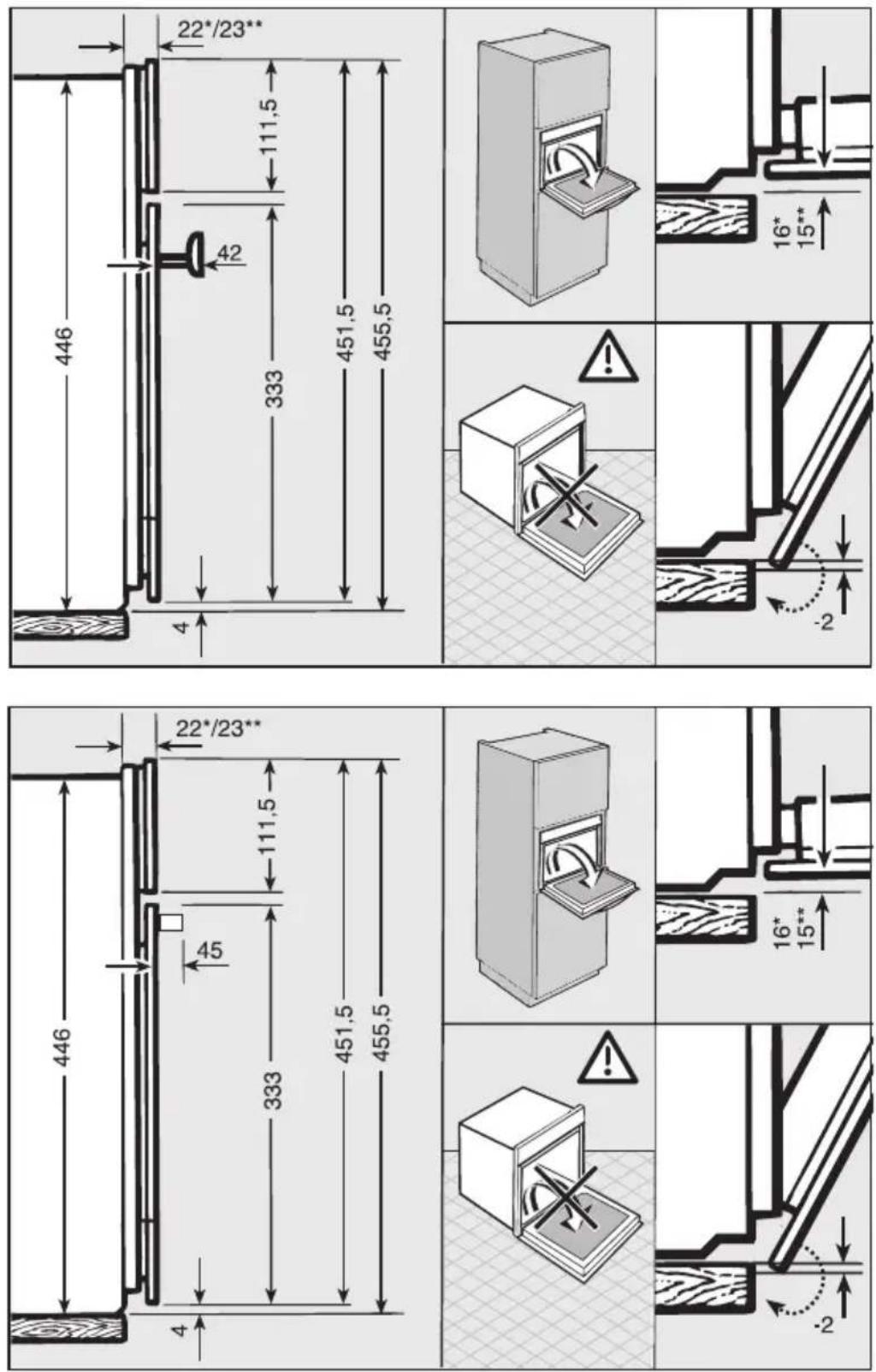 MIELE DG 6100 - Einbau in einen Unterschrank - 3