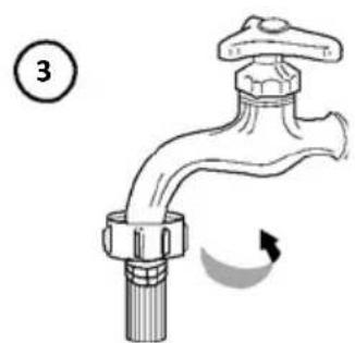MIDEA TG60-14606L - Installation des Wasseranschlusses - 3