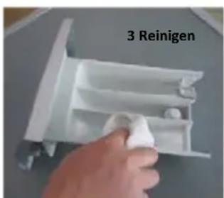 MIDEA TG60-14606L - Reinigung der Waschmittelschublade - 2