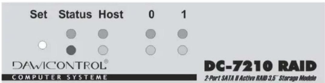 Dawicontrol DC-7210 - Schalter Bezeichnung Beschreibung - 1