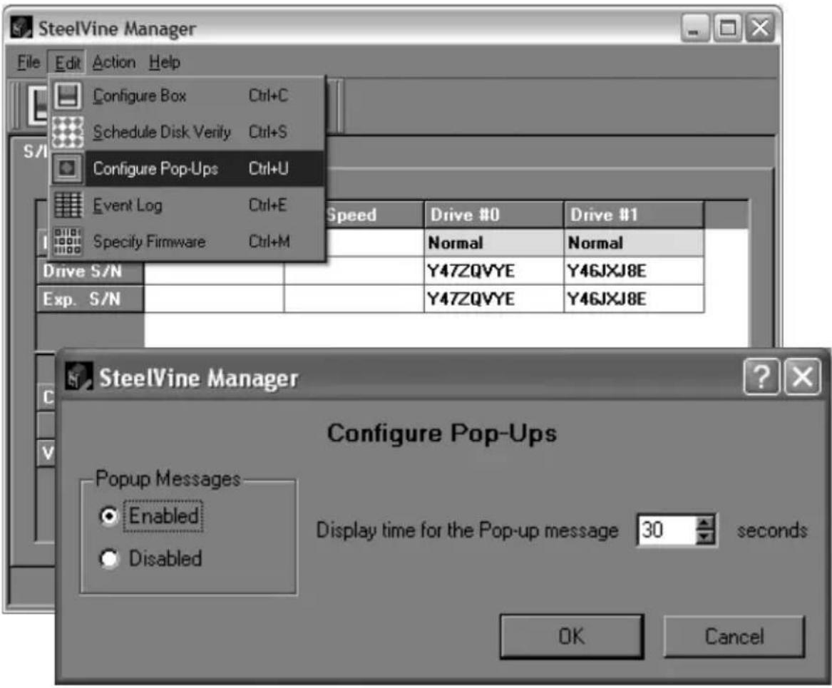 Dawicontrol DC-7210 - Fehlerbenachrichtigung über Pop-Ups - 1