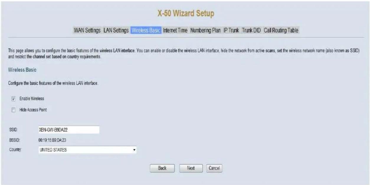 XBlue Networks X-50 - Wireless Basics - 1