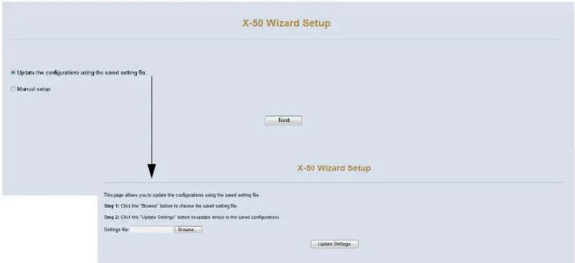 XBlue Networks X-50 - Setup Wizard - 1