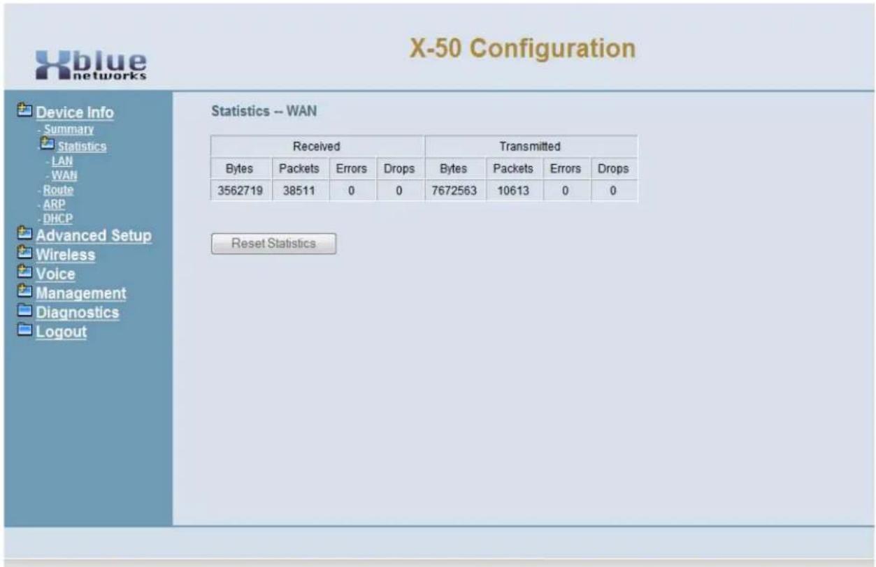 XBlue Networks X-50 - Logout - 1