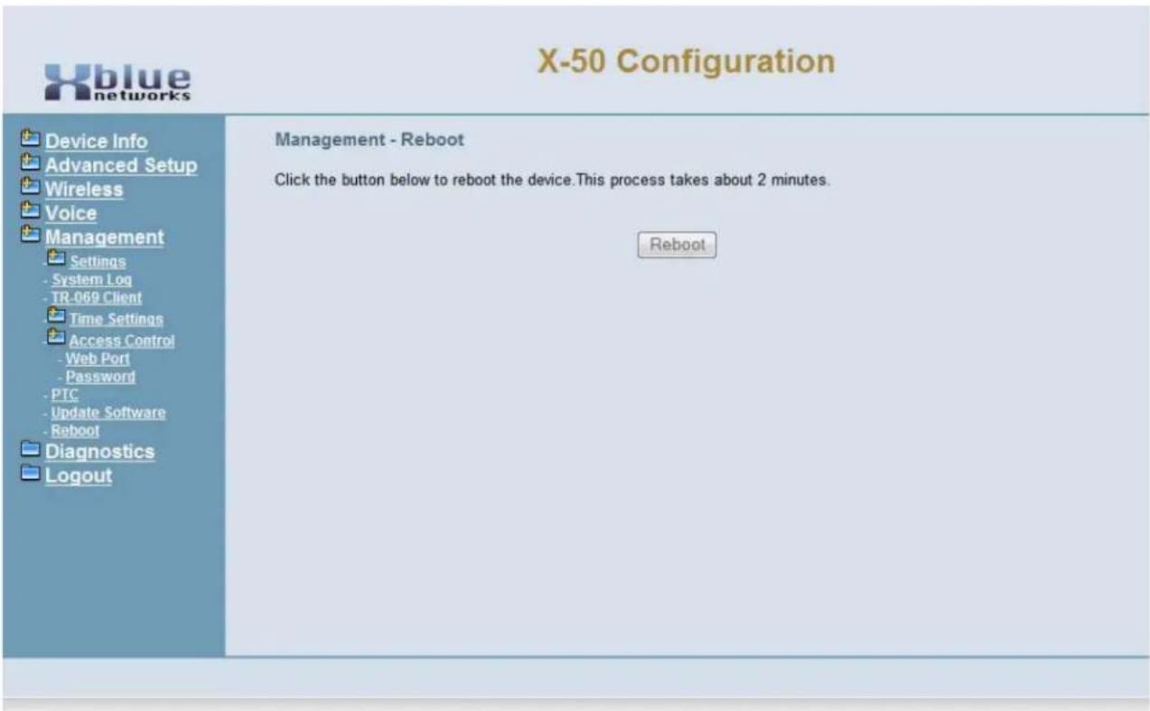 XBlue Networks X-50 - Reboot - 1