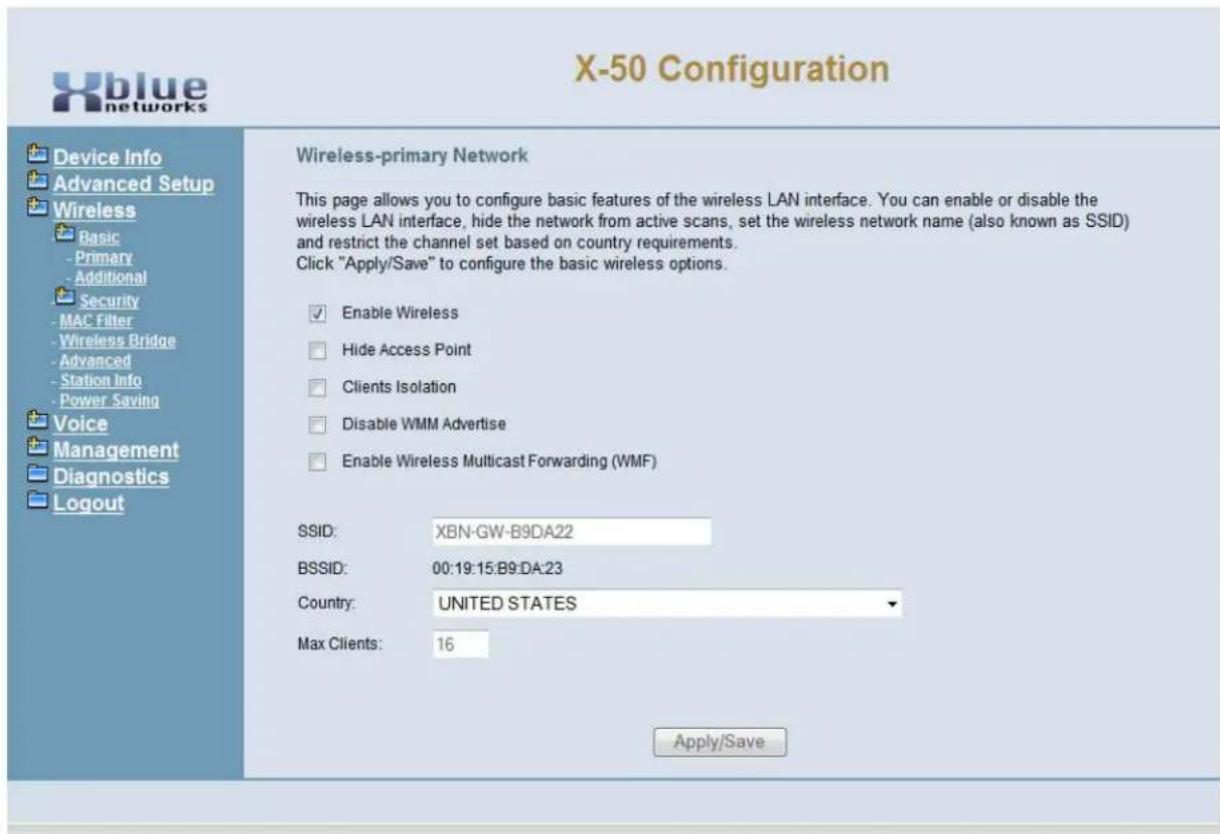 XBlue Networks X-50 - Basic - 1