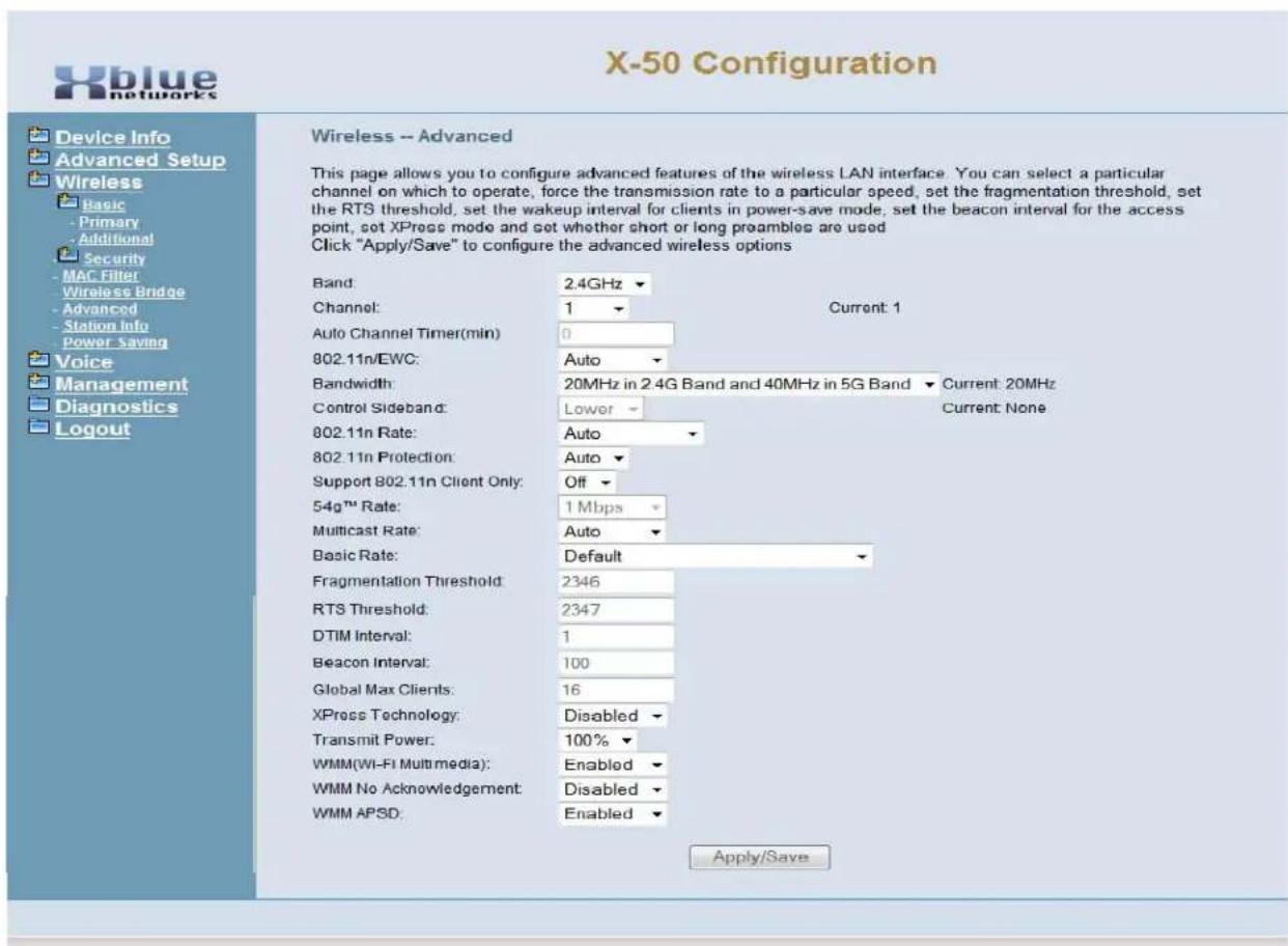 XBlue Networks X-50 - Advanced - 1