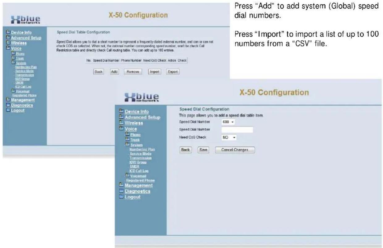 XBlue Networks X-50 - X-50 Configuration - 6