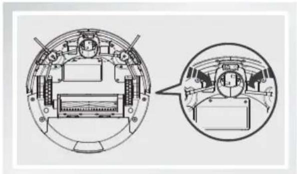 Dibea Aurora - Clean sensors and charging poles - 2