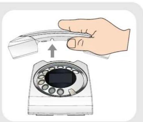 SAGEM Sixty Everywhere - Einen Anruf entgegennehmen - 1