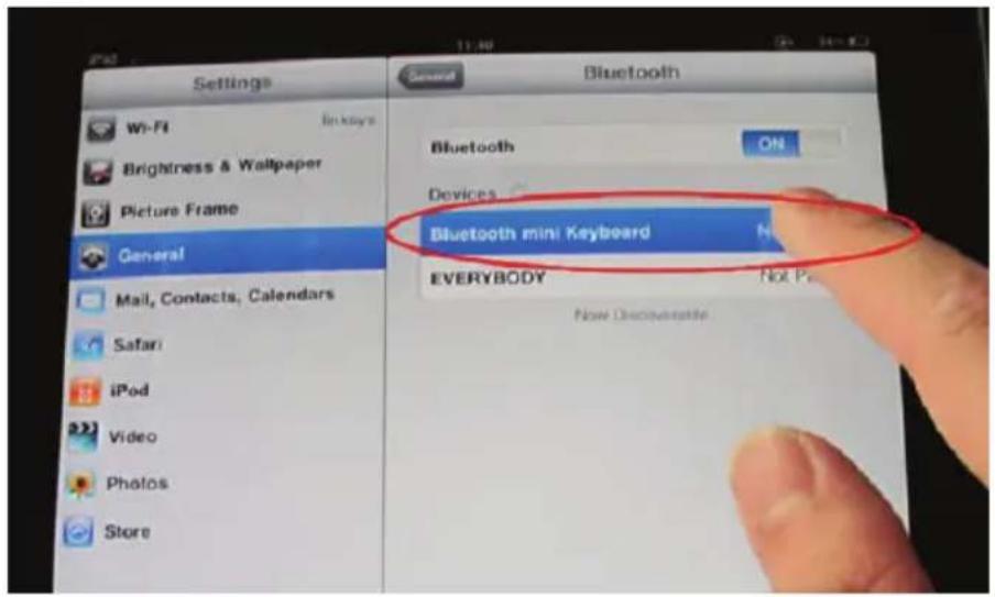 ASSMANN Electronic DA-20153 - Bluetooth-Tastatur mit einem iPad koppeln - 4