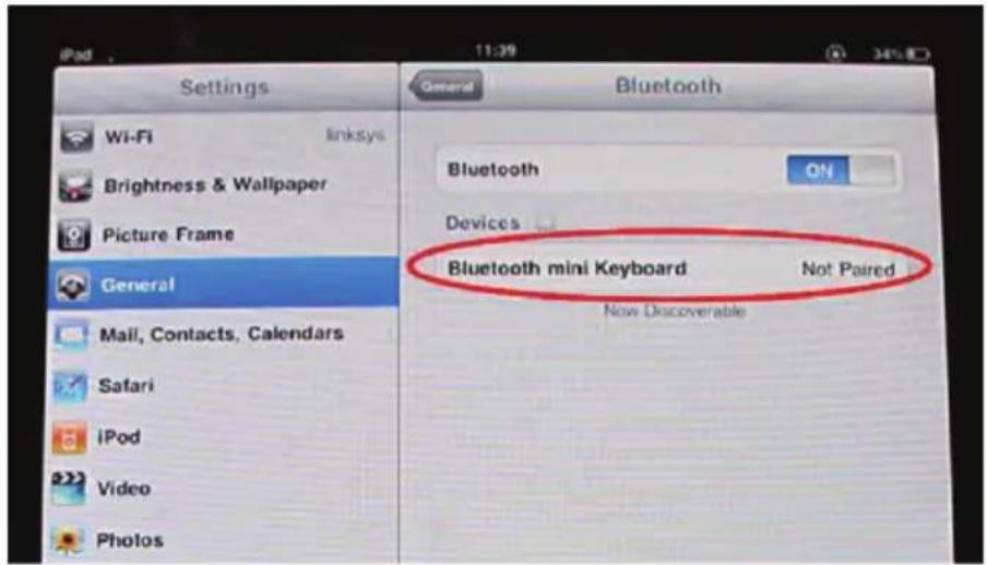 ASSMANN Electronic DA-20153 - Bluetooth-Tastatur mit einem iPad koppeln - 3