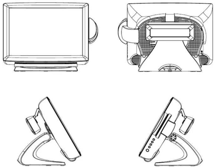 ELO Digital Office 15A1 - Rear View - 8