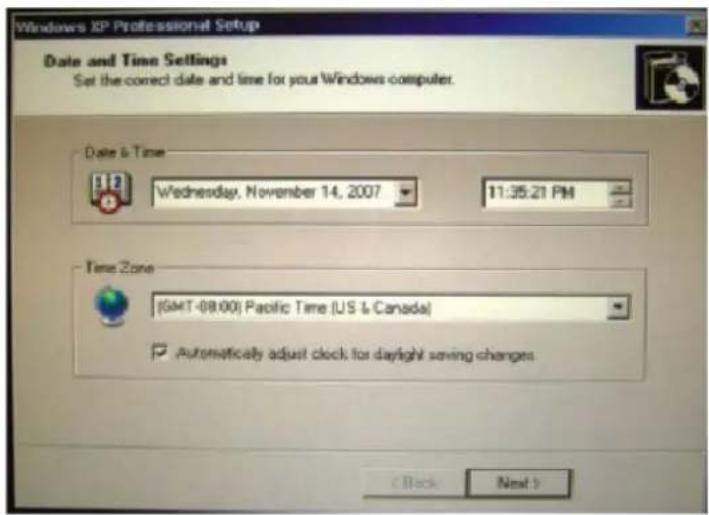 ELO Digital Office 15A1 - Time-zone selection - 1