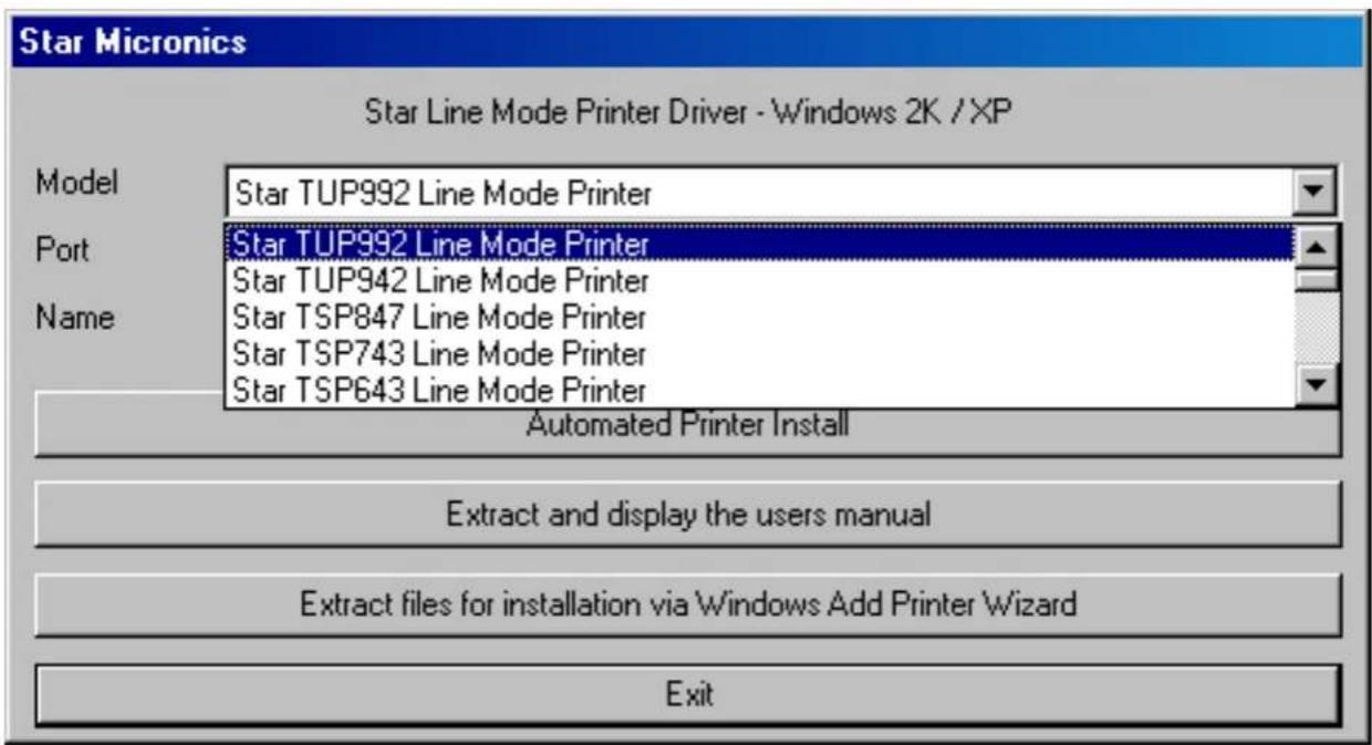 TV Star TUP992-24 - Windows Driver Installation - 2