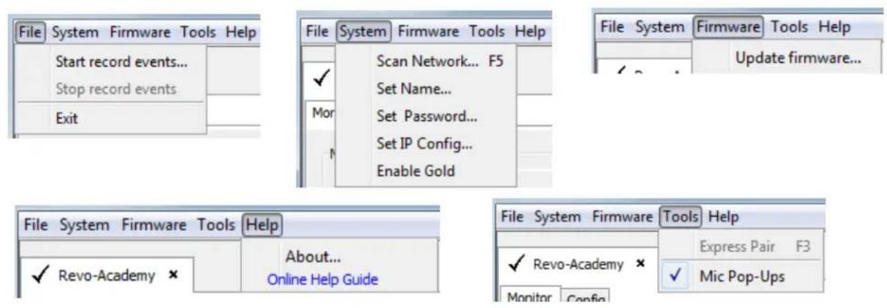 Revoltec Executive HD - Configuration Settings - 1