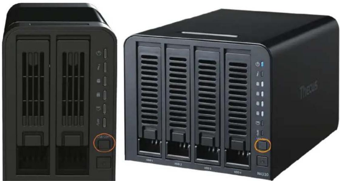 Thecus N2310 - - Sicherung Ihres externen Laufwerks mit einem Tastendruck - 1