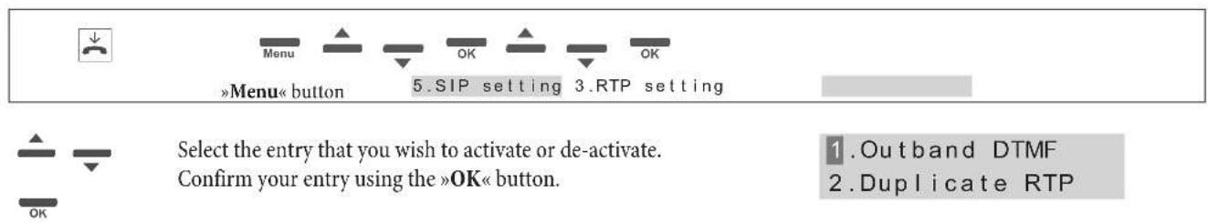 Funkwerk IP50 - Port settings (RTP setting) - 1