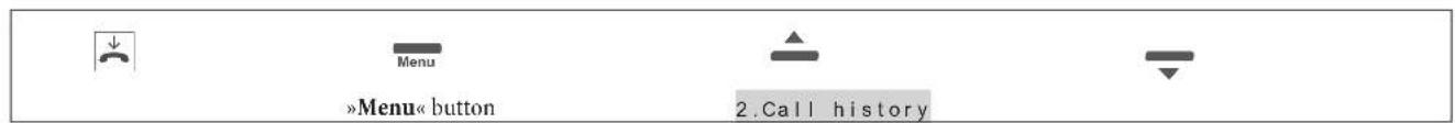Funkwerk IP50 - Call history - 1