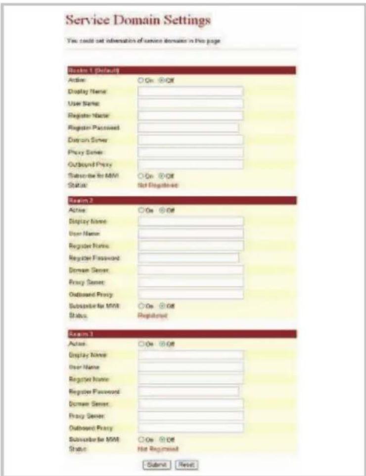 Funkwerk IP50 - SIP Settings - 1