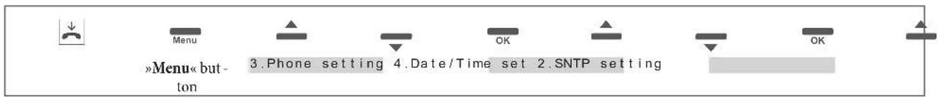 Funkwerk IP50 - Activating / De-activating the SNTP server (SNTP settings) - 1